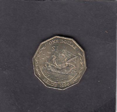 Beschrijving: 1 Dollar  COLUMBUS SHIP